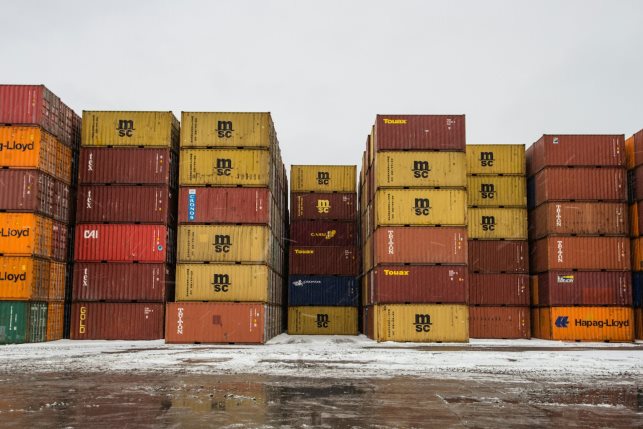  Photo by Jp Valery on Unsplash Trade containers cargo Unsplash